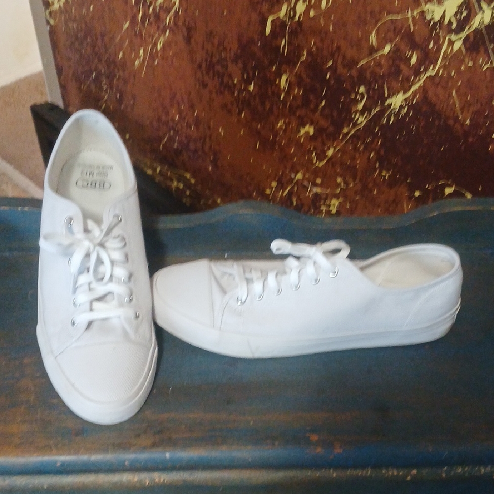 Billionaire Boys Club White Lace-Up Sneakers